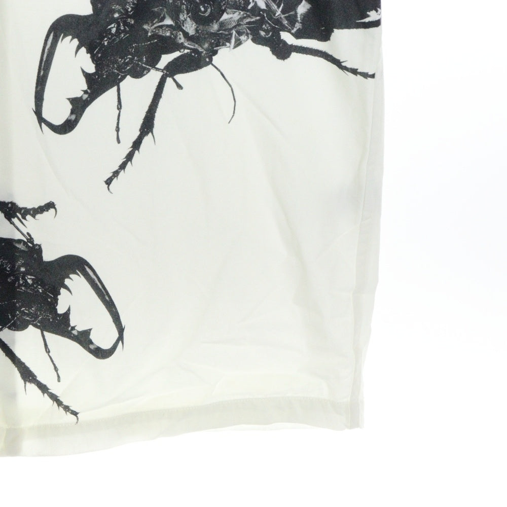 SUPREME(シュプリーム) 21SS Beetle S/S Shirt ビートル プリント オープンカラー 半袖シャツ ホワイト