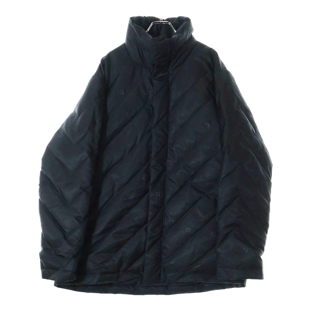 FENDI(フェンディ) ズッカ柄 FFロゴ ダウンジャケット ブラック FW1169 AKC7