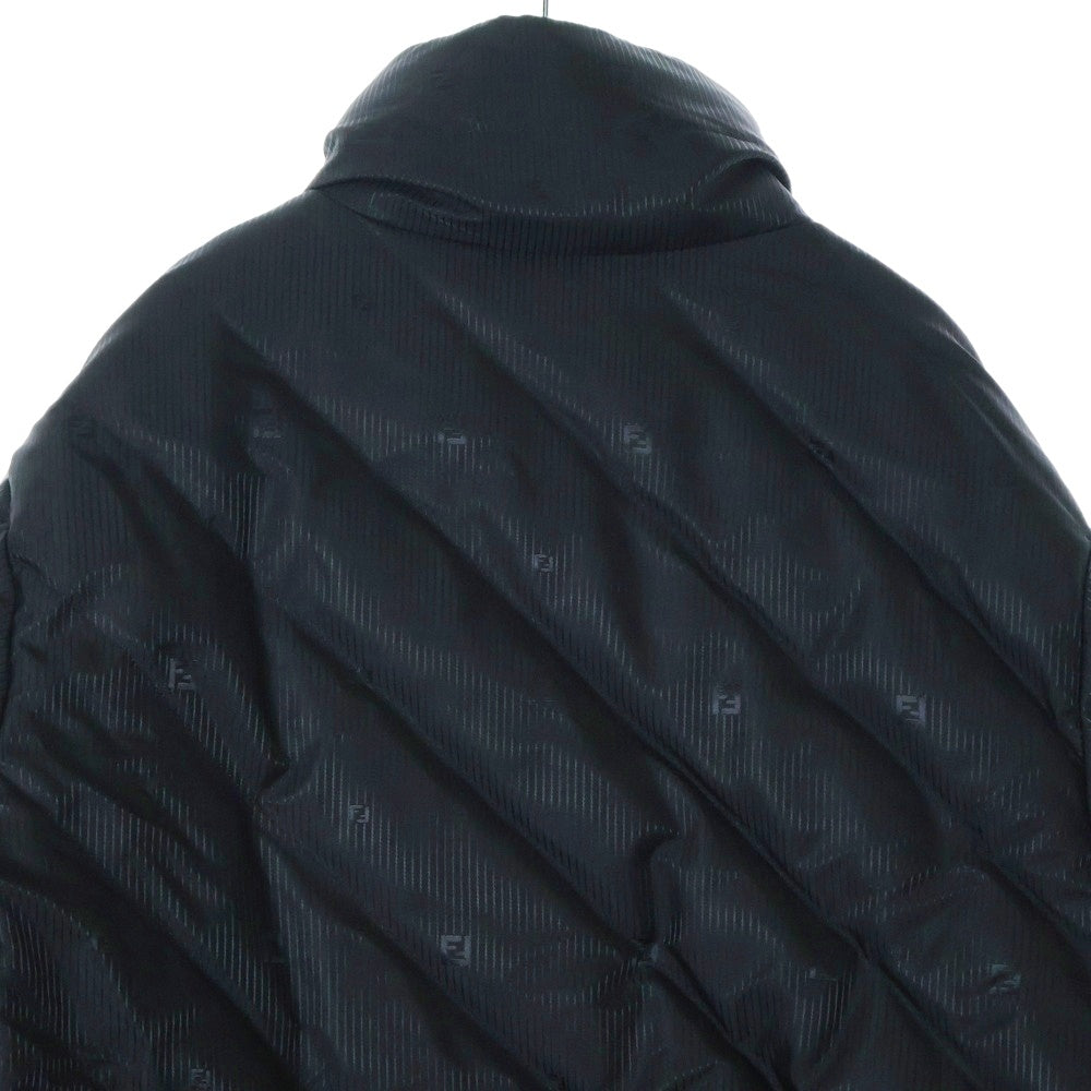 FENDI(フェンディ) ズッカ柄 FFロゴ ダウンジャケット ブラック FW1169 AKC7