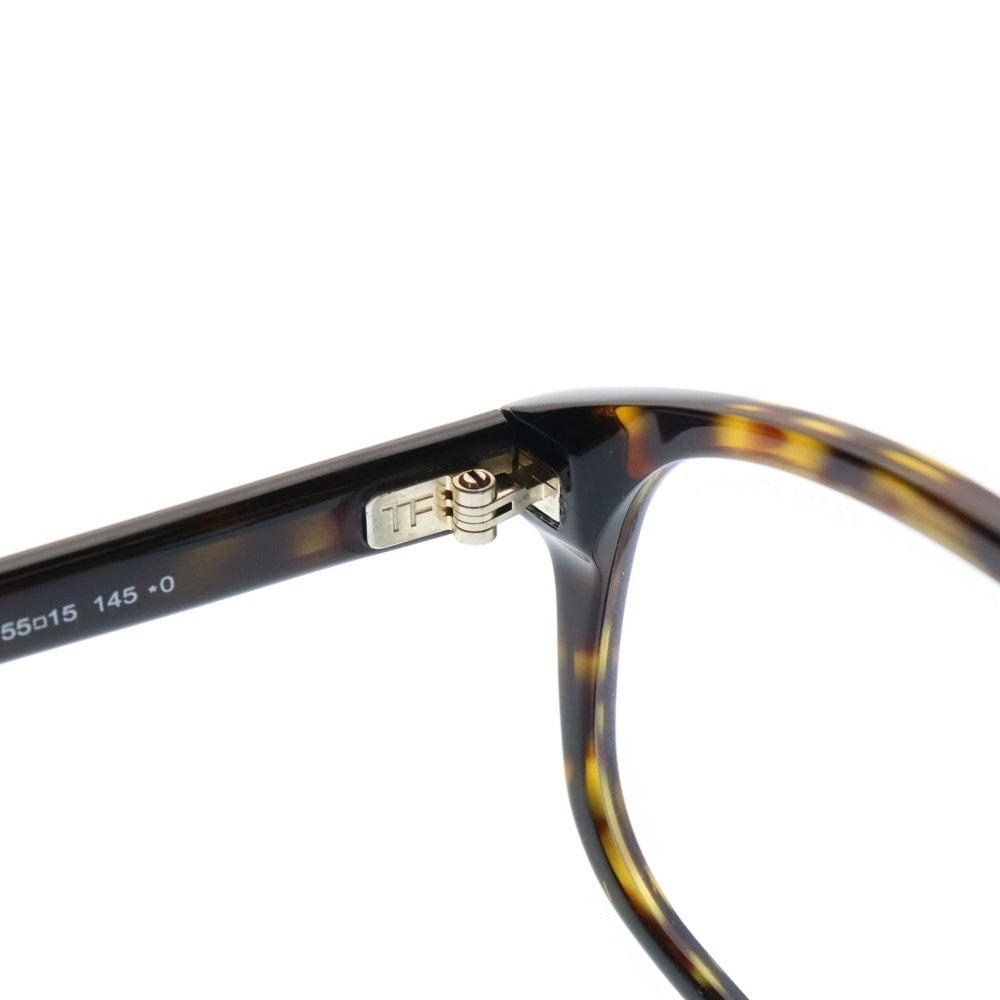 TOM FORD(トムフォード) ウェリントン スクエア アイウェア サングラス 眼鏡 ブラウン TF5901-B