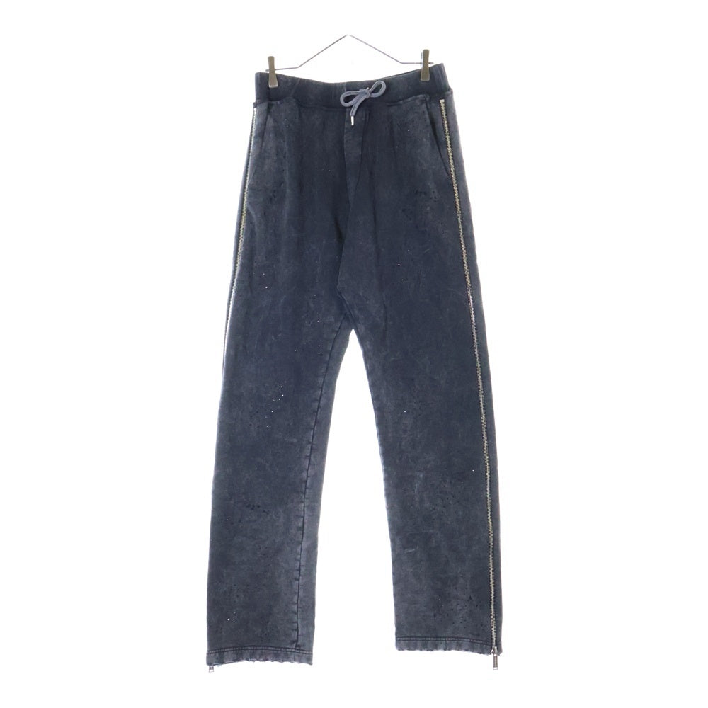 DSQUARED2(ディースクエアード) 24AW GREY Sweatpant スタッズ付き ダメージ加工 オーバーサイズ スウェットパンツ グレー S74KB0923 S25030