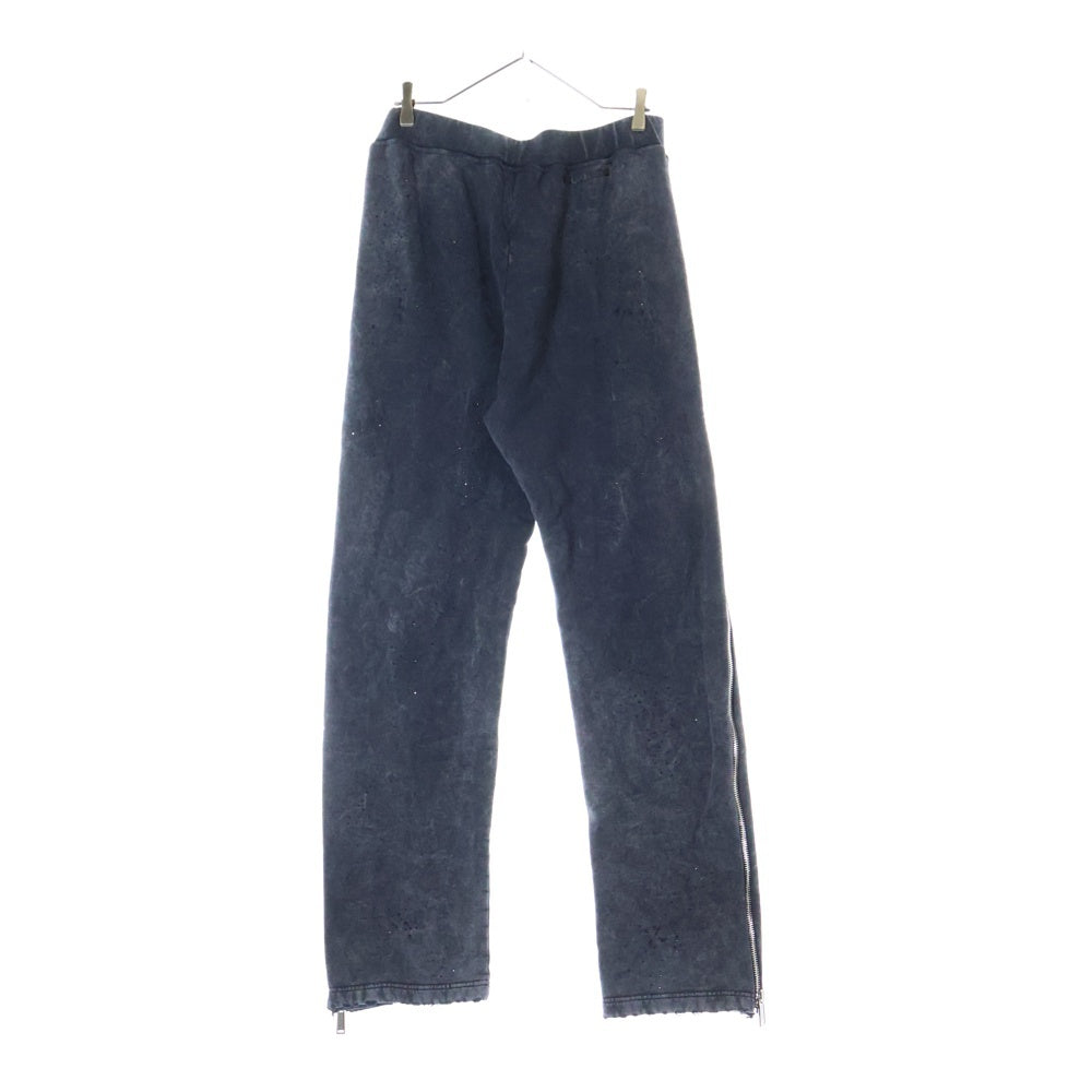 DSQUARED2(ディースクエアード) 24AW GREY Sweatpant スタッズ付き ダメージ加工 オーバーサイズ スウェットパンツ グレー S74KB0923 S25030