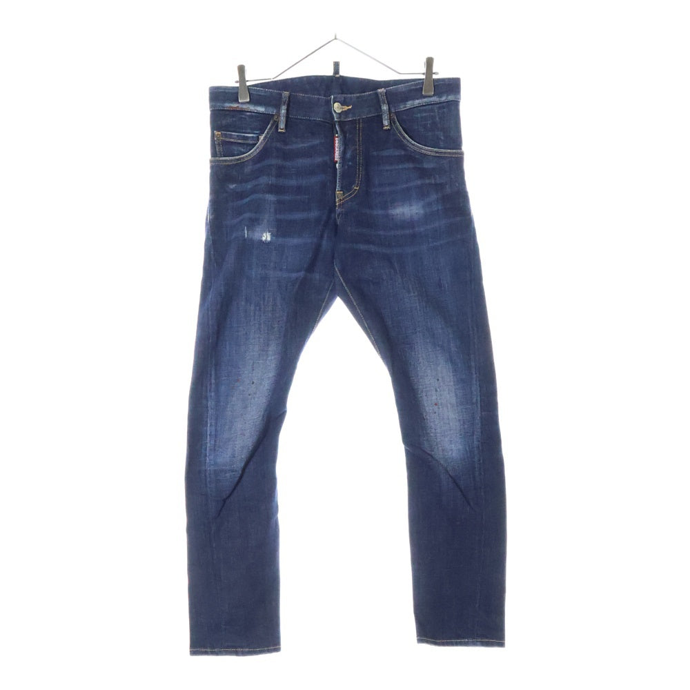 DSQUARED2(ディースクエアード) SEXY TWIST JEAN セクシー ツイスト デニムパンツ ジーンズ インディゴ S74LB0821 S30664