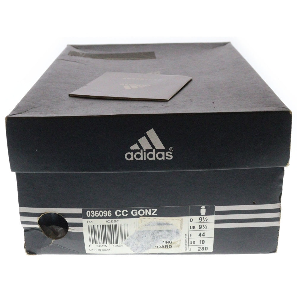 adidas(アディダス) 【2000年代観賞用】× GONZ CC GONZ マーク・ゴンザレス ゴンズ ローカットスニーカー グレー US10/28cm 036096