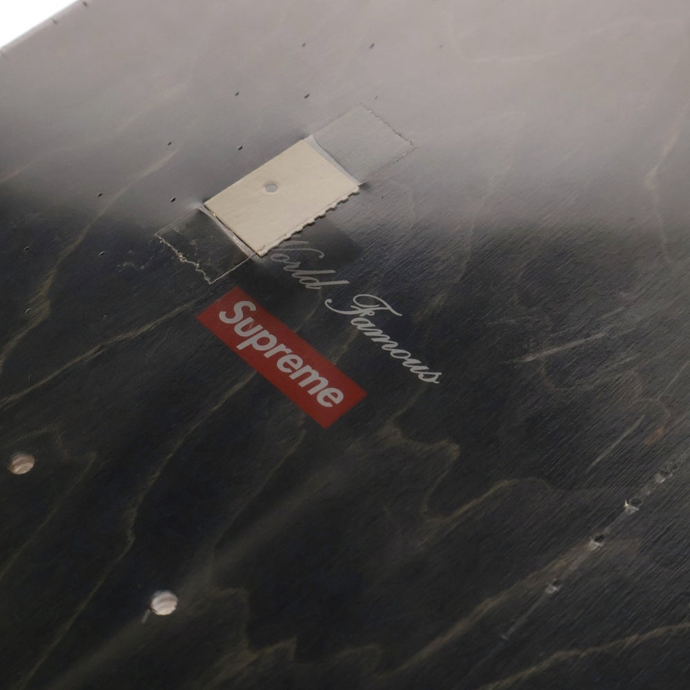 SUPREME(シュプリーム) 17SS Flowers Skateboard Deck フラワーズ スケートボード デッキ ブラック