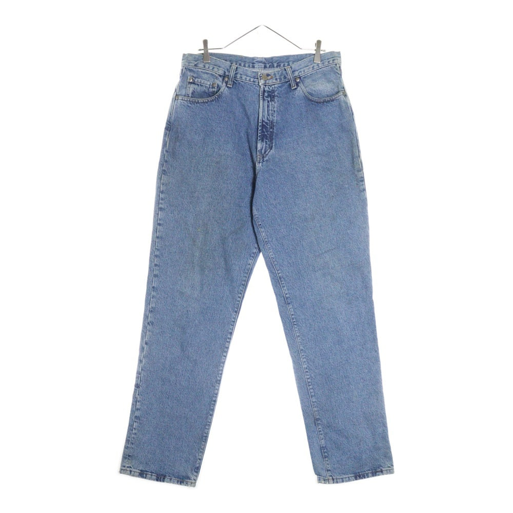 RRL(ダブルアールエル) 90s DENIM PANTS 革パッチ ジッパーフライ ストレート デニムパンツ ジーンズ インディゴ