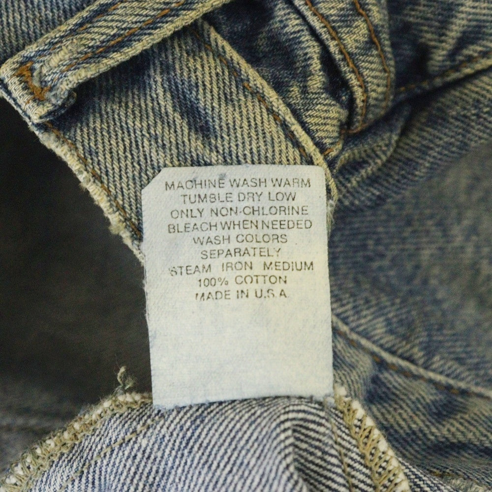 RRL(ダブルアールエル) 90s DENIM PANTS 革パッチ ジッパーフライ ストレート デニムパンツ ジーンズ インディゴ