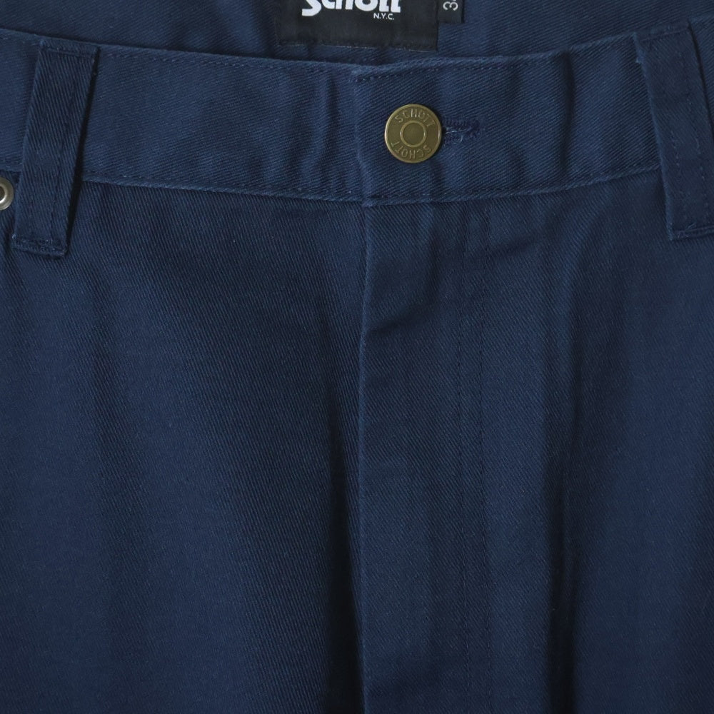 SCHOTT(ショット) × DICKIES ダブルニー カーペンターペインターパンツ ネイビー 244M40UK01