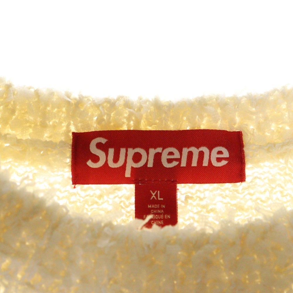 SUPREME(シュプリーム) 25SS Texture Arc Sweater テクスチャー アーク ニット スウェット ベージュ