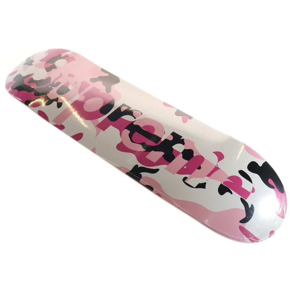 SUPREME(シュプリーム) 20AW Camo Logo Skateboard Deck カモ ロゴ 迷彩柄 スケートボード デッキ ピンクカモ ピンク