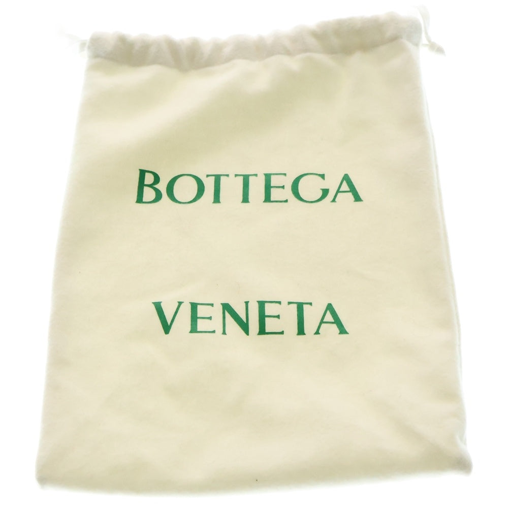 BOTTEGA VENETA(ボッテガヴェネタ) イントレチャート レザー ミニポーチ ショルダーバッグ ブラック