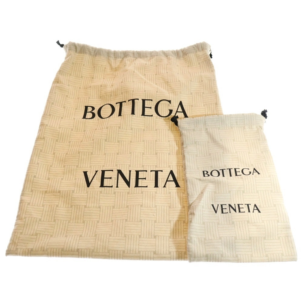 BOTTEGA VENETA(ボッテガヴェネタ) ミニ カバ ポーチ付き イントレチャート レザー 2WAY ショルダーバッグ ハンドバッグ ピンク