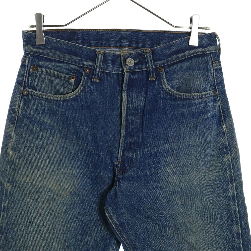 Levi's(リーバイス) 70s VINTAGE 501 66前期 スモールe 両面タブ ボタン裏刻印6 ボタンフライデニムパンツ ジーンズ インディゴ