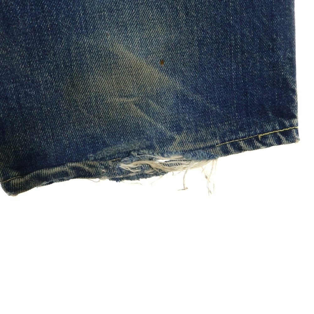 Levi's(リーバイス) 70s VINTAGE 501 66前期 スモールe 両面タブ ボタン裏刻印6 ボタンフライデニムパンツ ジーンズ インディゴ