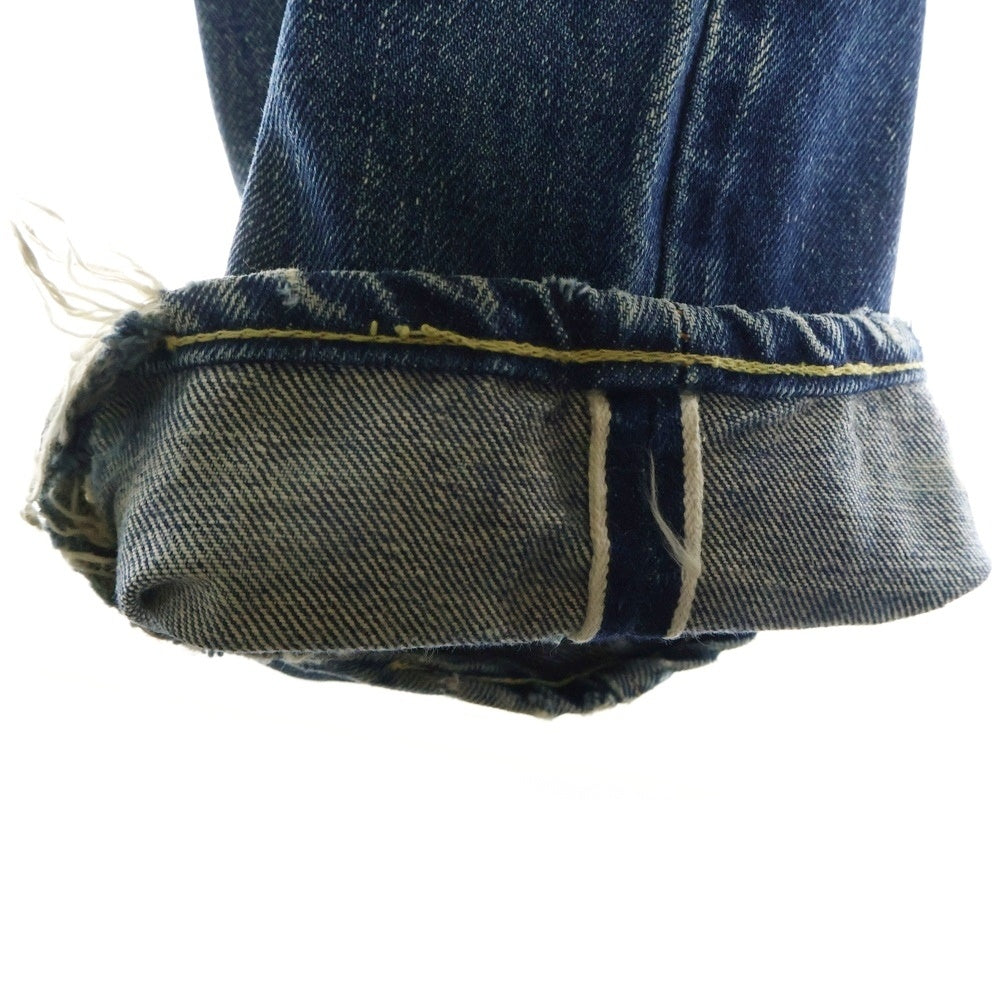 Levi's(リーバイス) 70s VINTAGE 501 66前期 スモールe 両面タブ ボタン裏刻印6 ボタンフライデニムパンツ ジーンズ インディゴ