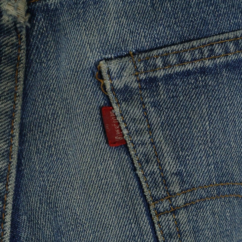 Levi's(リーバイス) 70s VINTAGE 501 66前期 スモールe 両面タブ ボタン裏刻印6 ボタンフライデニムパンツ ジーンズ インディゴ