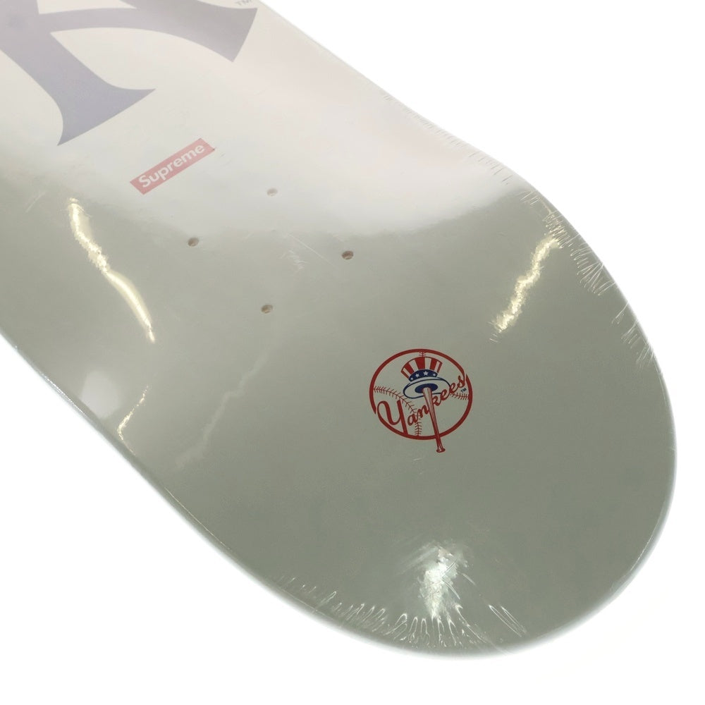 SUPREME(シュプリーム) 15SS × New York Yankees Skateboard Deck ニューヨーク・ヤンキース スケートボード デッキ ホワイト