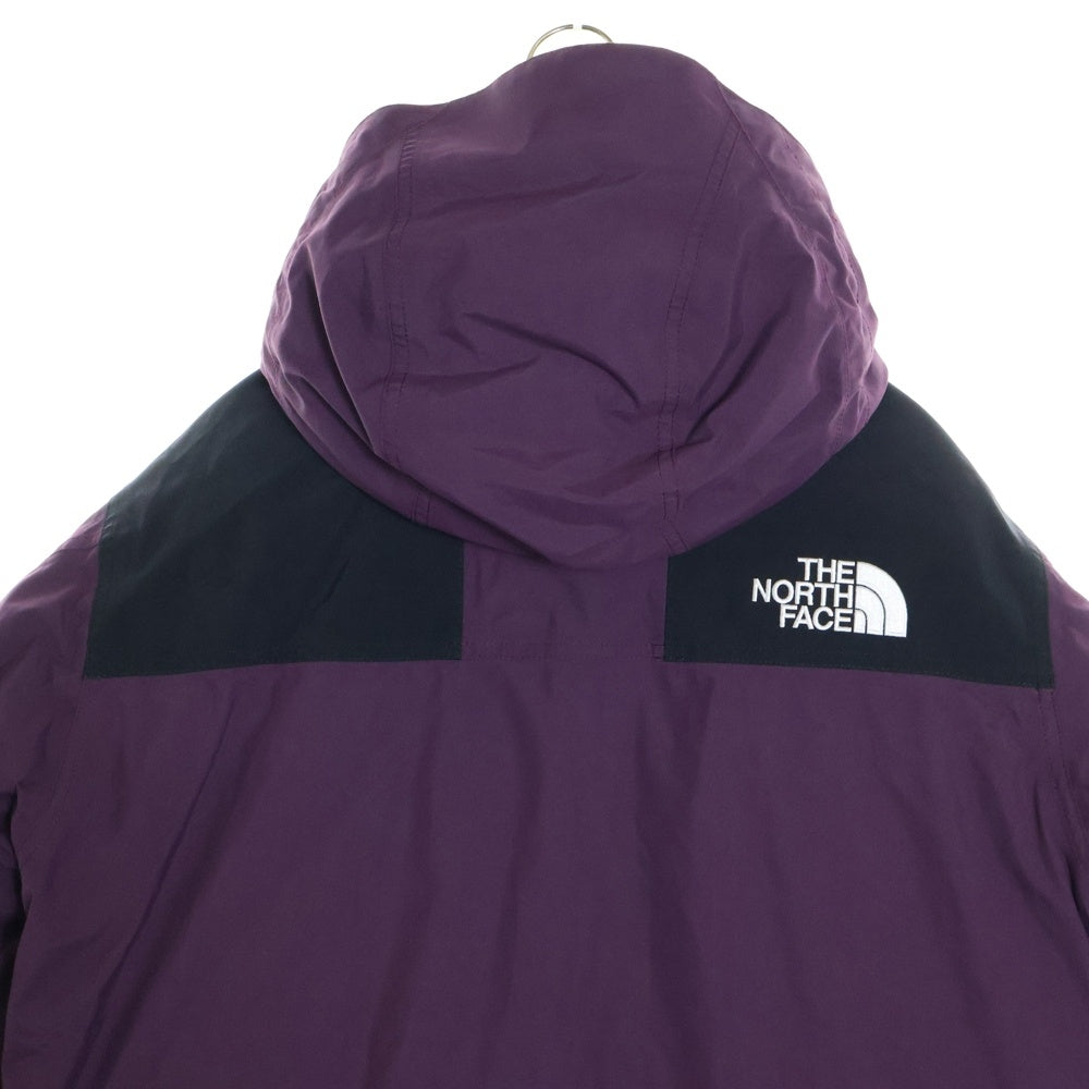 THE NORTH FACE(ザノースフェイス) Mountain Down Jacket GORE-TEX ND91930 ウンテンダウン フーデッドジャケット ゴアテックス ブラック/パープル