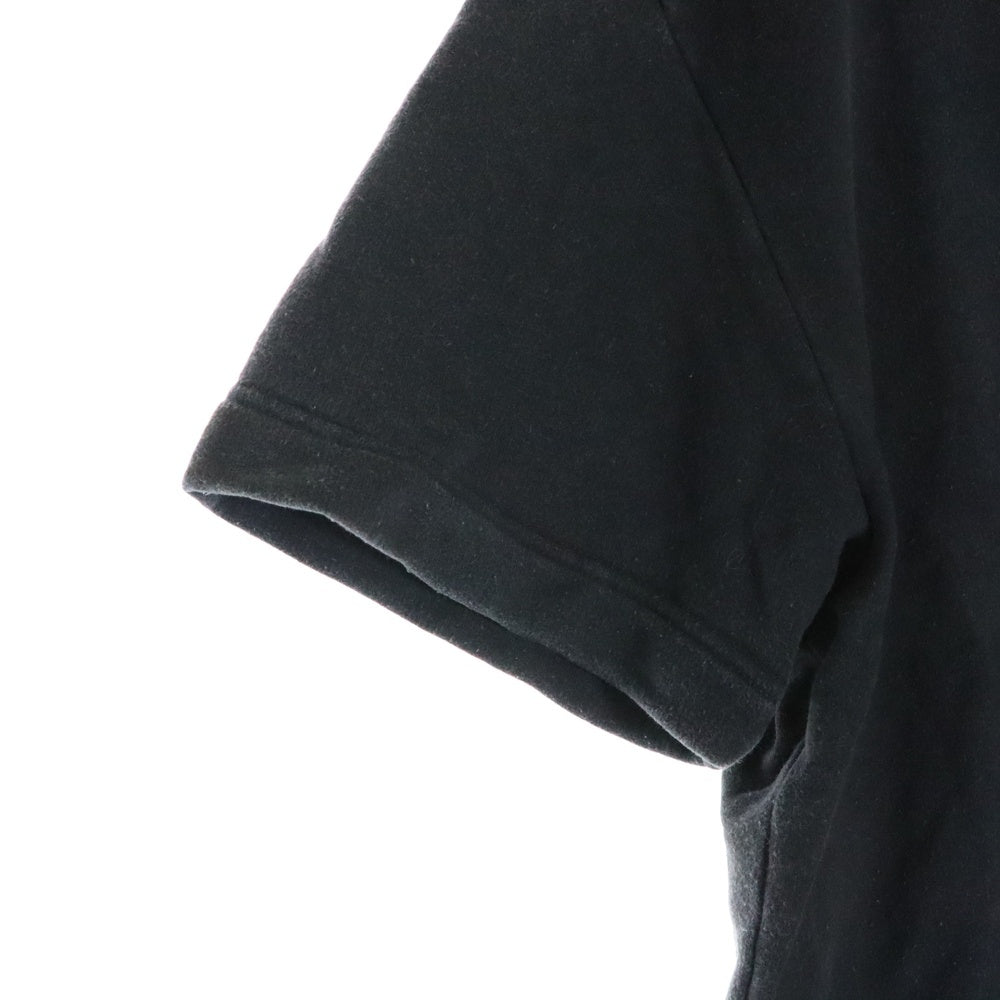 FENDI(フェンディ) フロントポケット クルーネック スウェット 半袖Tシャツ ブラック FY0761