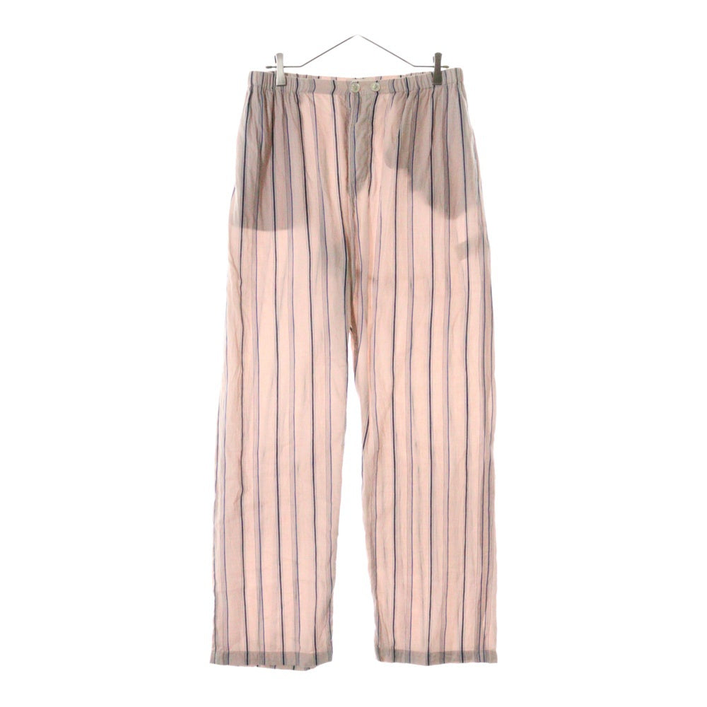 CELINE(セリーヌ) Striped Pajama Pants ストライプ コットン パジャマパンツ ピンク 2P531526M