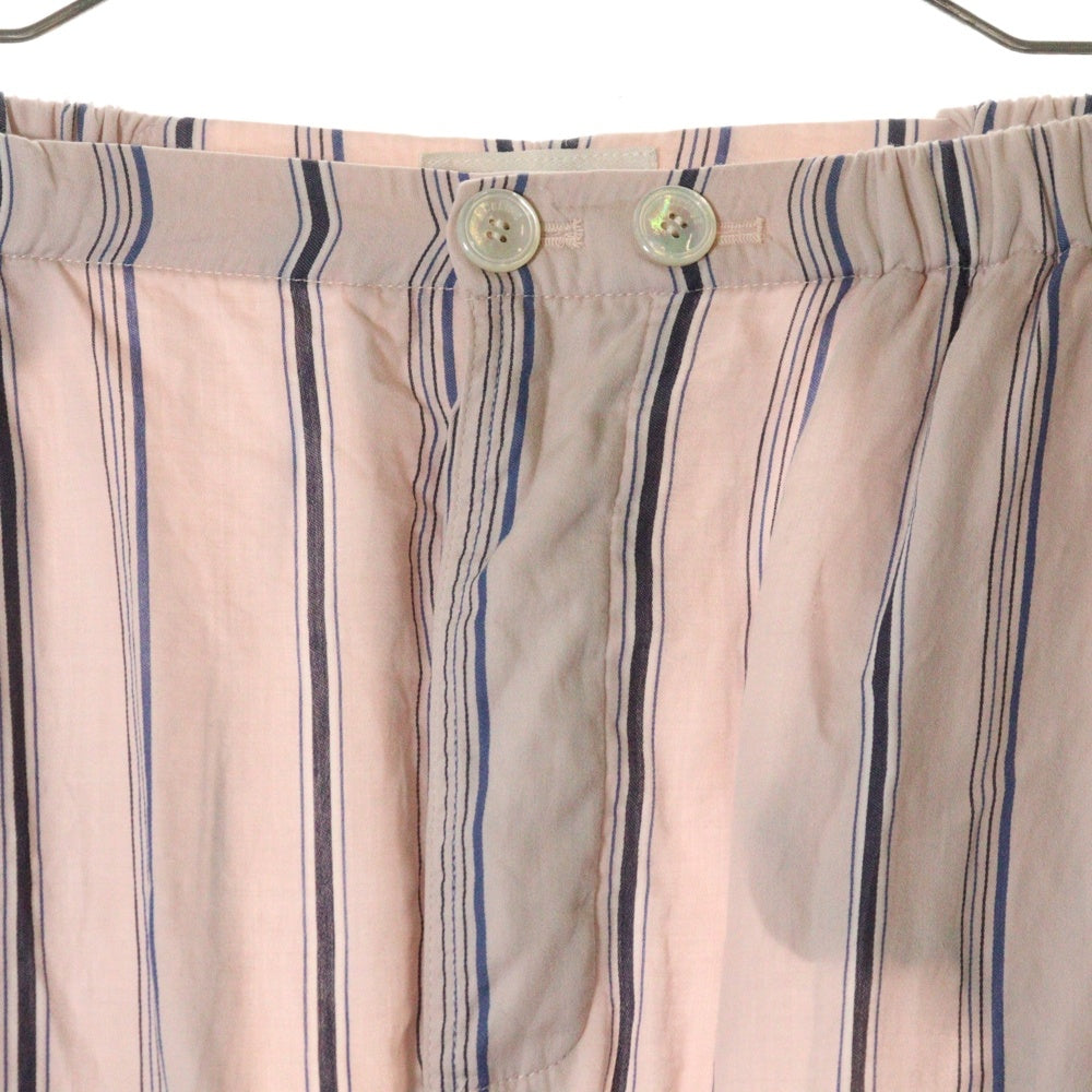 CELINE(セリーヌ) Striped Pajama Pants ストライプ コットン パジャマパンツ ピンク 2P531526M