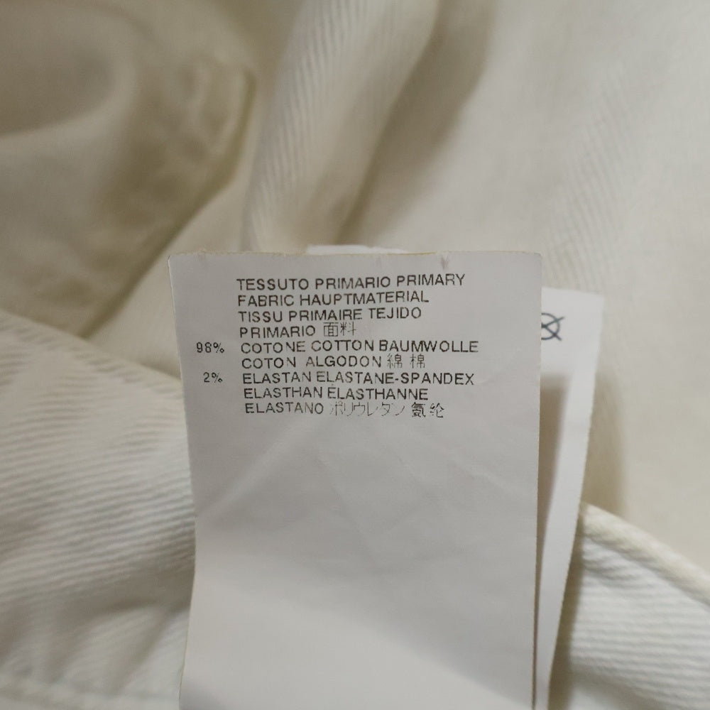 DSQUARED2(ディースクエアード) 14AW COOL GUY JEAN ストレッチ ダメージ加工 デニムパンツ ホワイト S74LA0669 S39781