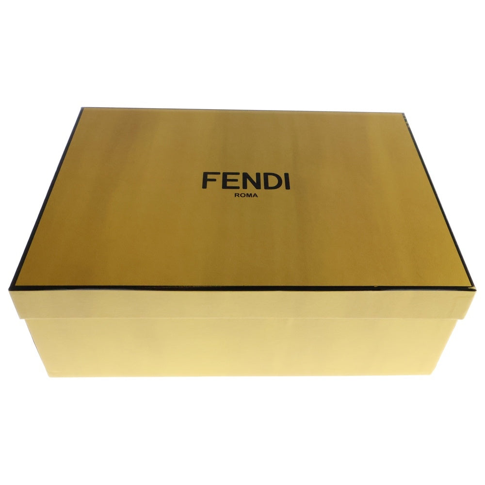 FENDI(フェンディ) FFロゴ ズッカ柄 ダッド ローカットスニーカー ホワイト/ブラウン