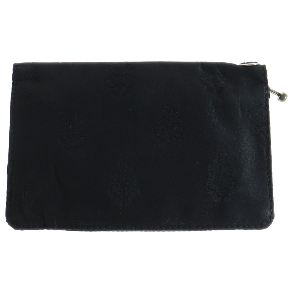 CHROME HEARTS(クロムハーツ) 2ZIP ナイロン ウォレット ブラック