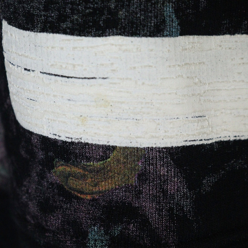 OFF-WHITE(オフホワイト) 17AW DIAG GALAXY OVER HOODIE ギャラクシー ビッグサイズ プルオーバーパーカー スウェット フーディ ブラック OMBB009F17619030