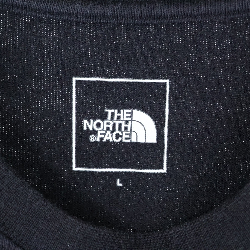 THE NORTH FACE(ザノースフェイス) フロント エンブロイド ロゴ刺繍 半袖Tシャツ カットソー ブラック NTW32247