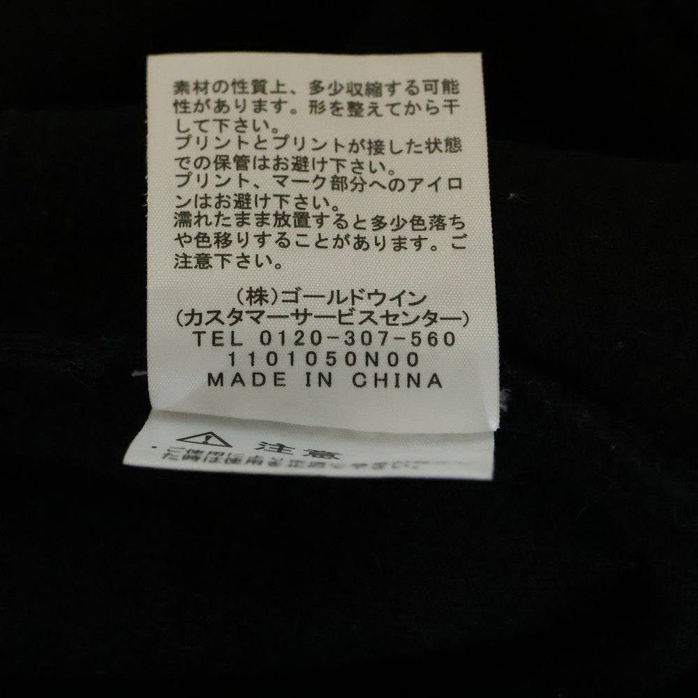 THE NORTH FACE(ザノースフェイス) フロント エンブロイド ロゴ刺繍 半袖Tシャツ カットソー ブラック NTW32247