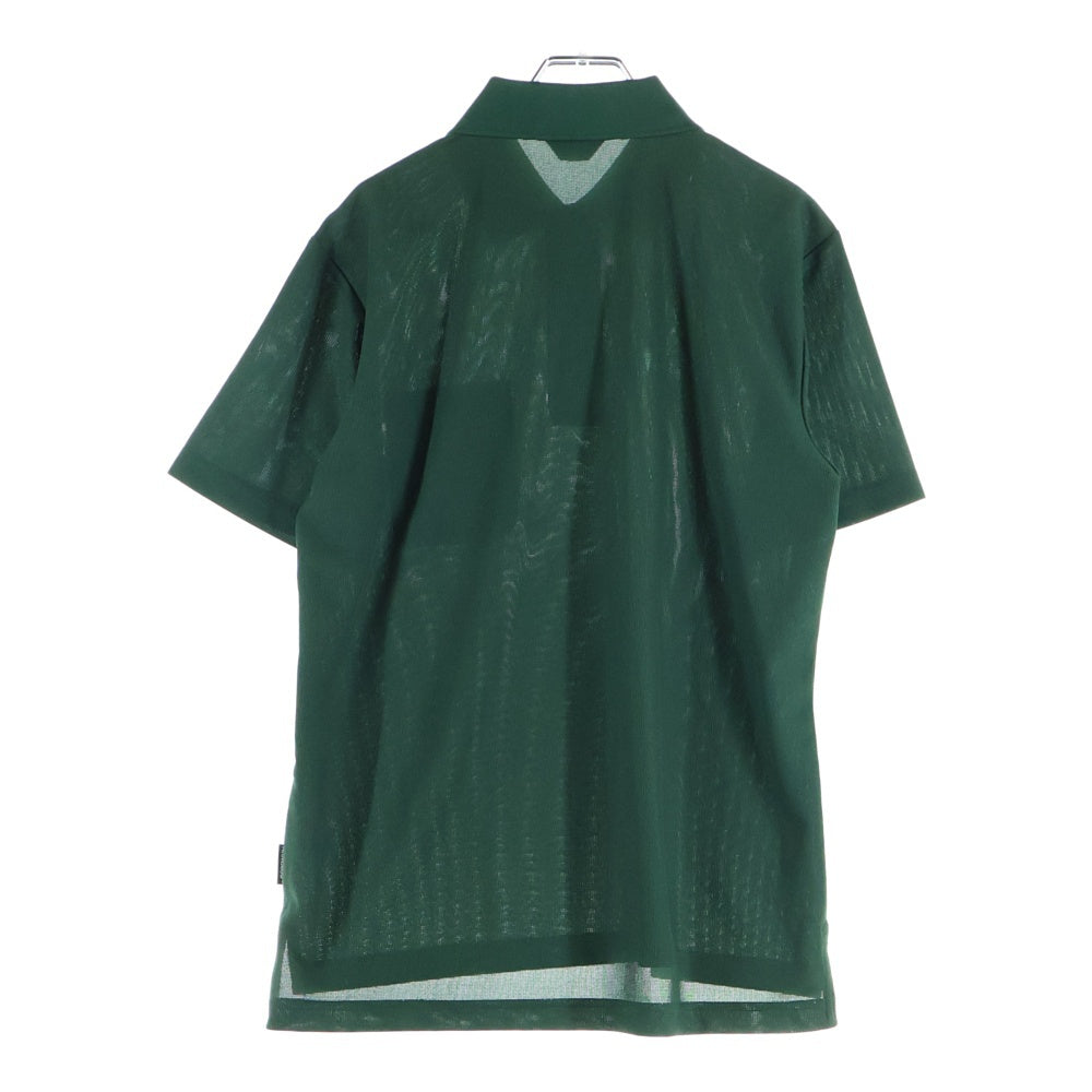 THE NORTH FACE(ザノースフェイス) ロゴ刺繍 右ポケット 半袖ポロシャツ カーキ NFK57D01