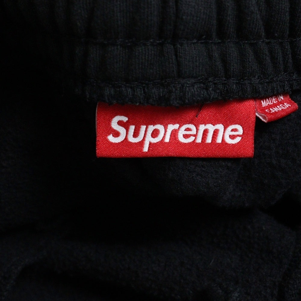 SUPREME(シュプリーム) 24AW Small Box Sweatshort スモールボックスロゴ スウェット ショーツ ハーフパンツ ブラック