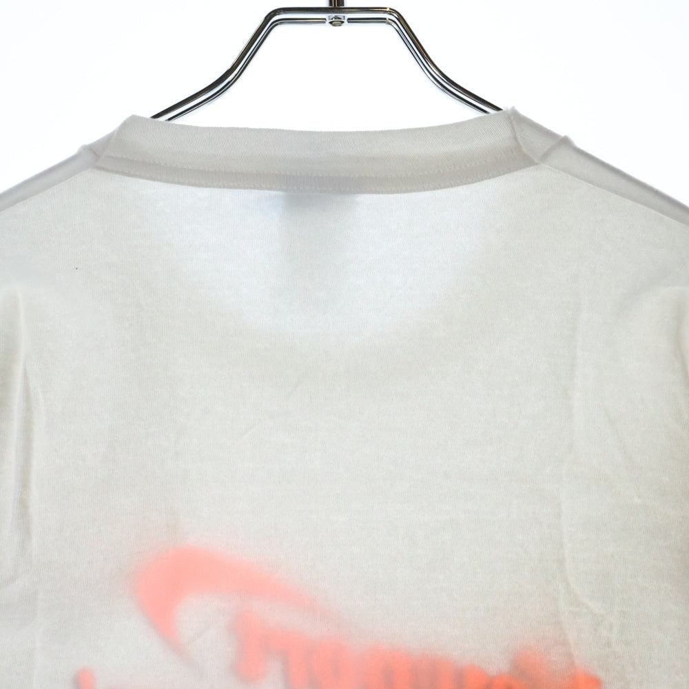 VINTAGE(ヴィンテージ) 90s Newport Pleasure Tee ニューポート FRUITSタグ フロントロゴ プリント クルーネック 半袖Tシャツ カットソー ホワイト