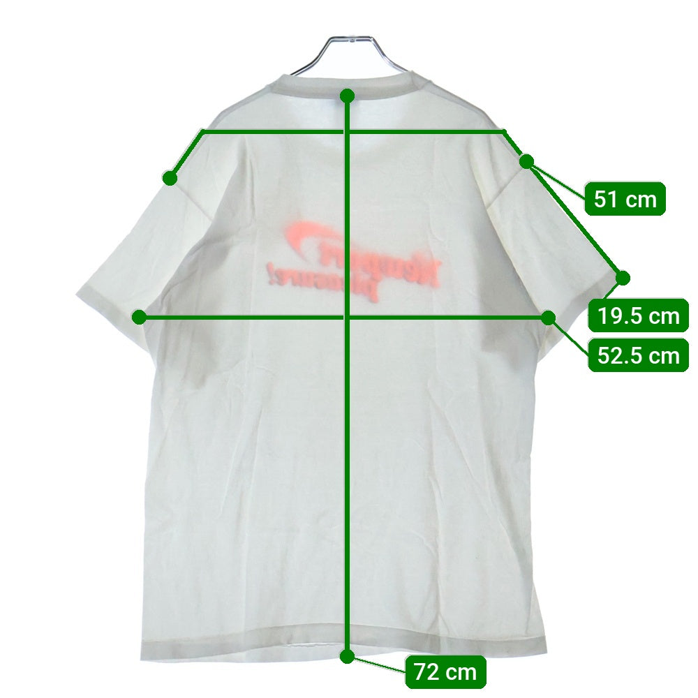 VINTAGE(ヴィンテージ) 90s Newport Pleasure Tee ニューポート FRUITSタグ フロントロゴ プリント クルーネック 半袖Tシャツ カットソー ホワイト