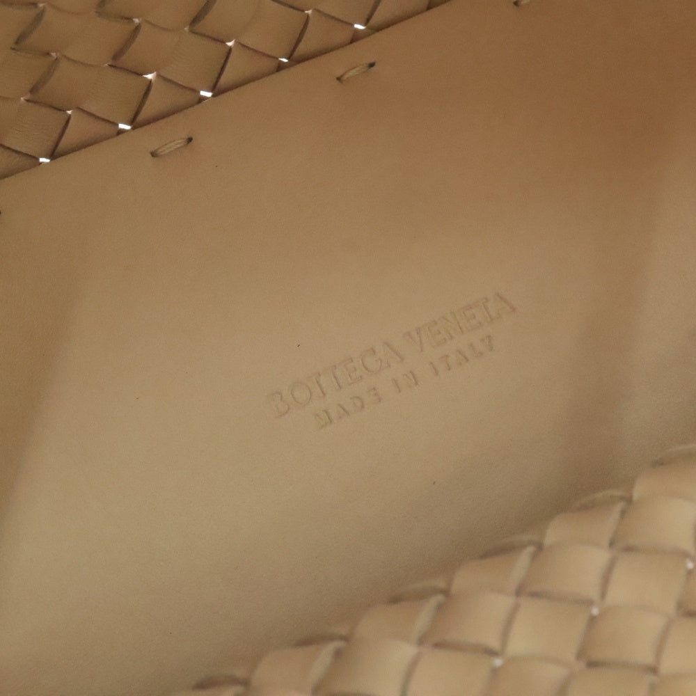 BOTTEGA VENETA(ボッテガヴェネタ) ミニ カバ ポーチ付き イントレチャート ラムスキンレザー 2WAY ショルダーバッグ ハンドバッグ ロータス 781670