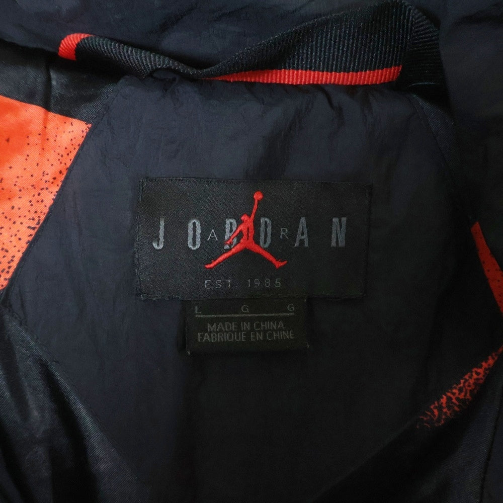 NIKE(ナイキ) × PARIS SAINT GERMAIN MJ PSG JORDAN DOWN PARKA パリサンジェルマン ジョーダンロゴ ダウンジャケット フーディ ブラック BQ8371-010