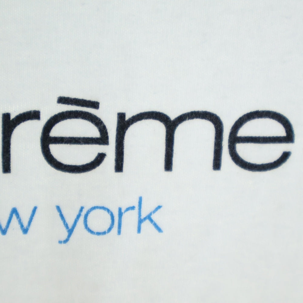 SUPREME(シュプリーム) 22SS Classic Logo Tee クラシックロゴ クルーネック半袖Tシャツ カットソー ホワイト