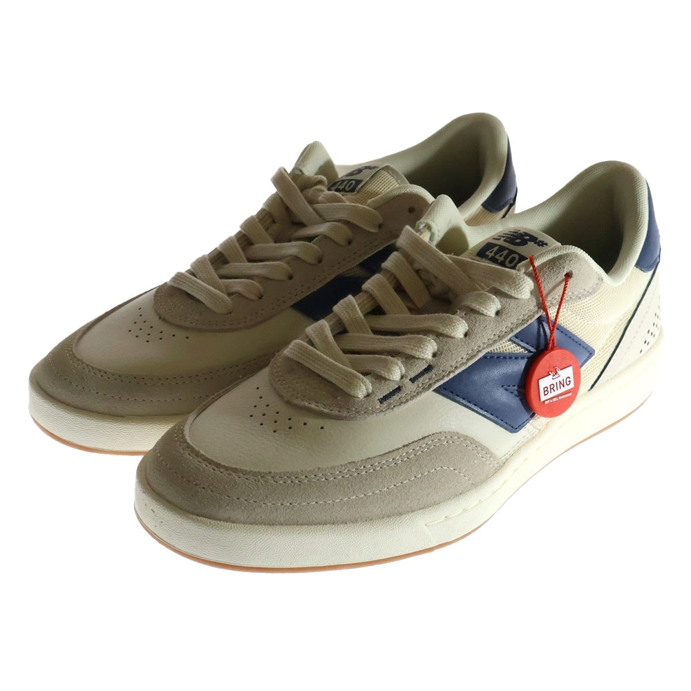 New Balance(ニューバランス) Numeric 440 ヌメリック ローカットスニーカー US9.5/27.5cm ホワイト/ネイビー NM440SSN