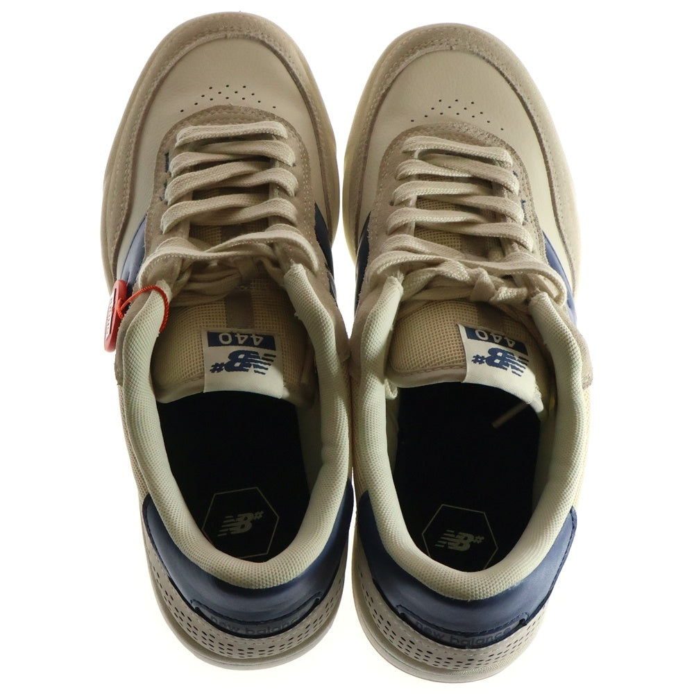 New Balance(ニューバランス) Numeric 440 ヌメリック ローカットスニーカー US9.5/27.5cm ホワイト/ネイビー NM440SSN