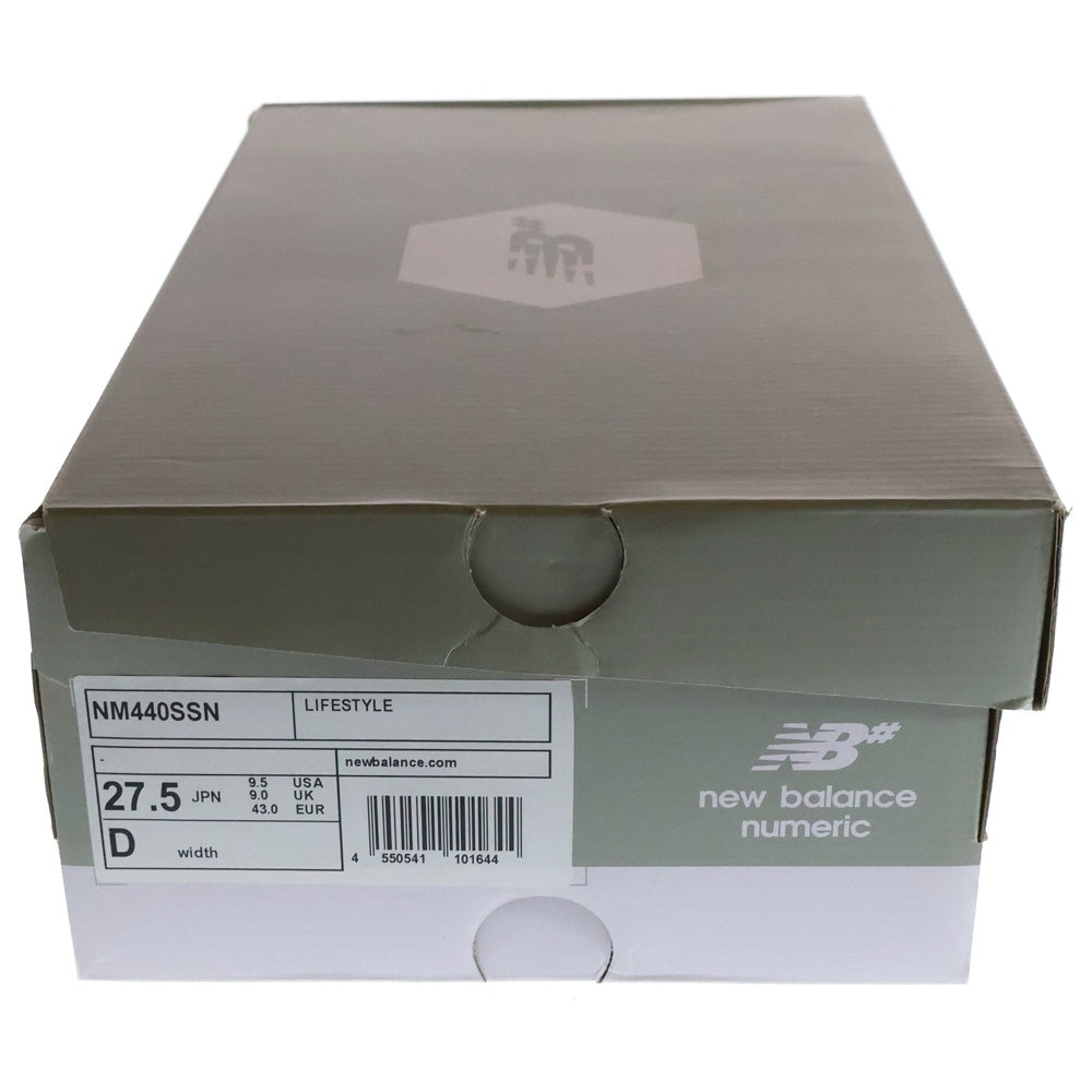 New Balance(ニューバランス) Numeric 440 ヌメリック ローカットスニーカー US9.5/27.5cm ホワイト/ネイビー NM440SSN