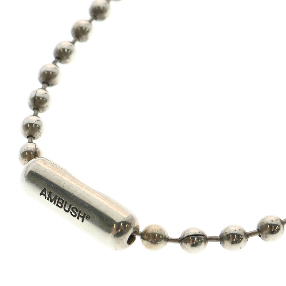 AMBUSH ボールチェーン　シルバーネックレス　ボールネックレス　0708 AMBUSH(アンブッシュ) BALL CHAIN CHOKER ボールチェーン