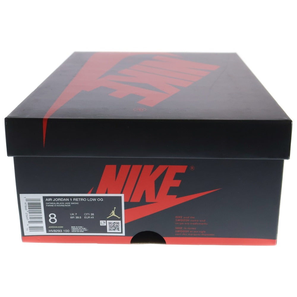 NIKE(ナイキ) ×RUI HACIMURA AIR JORDAN 1 RETRO LOW OG エアジョーダン1 八村 塁 ローカットスニーカー ベージュ US8/26cm HV8293-100