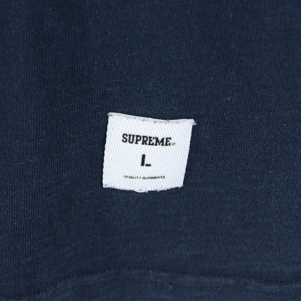 SUPREME(シュプリーム) 18SS Arch S/S Top アーチロゴ フロントプリント クルーネック 半袖Tシャツ カットソー ネイビー