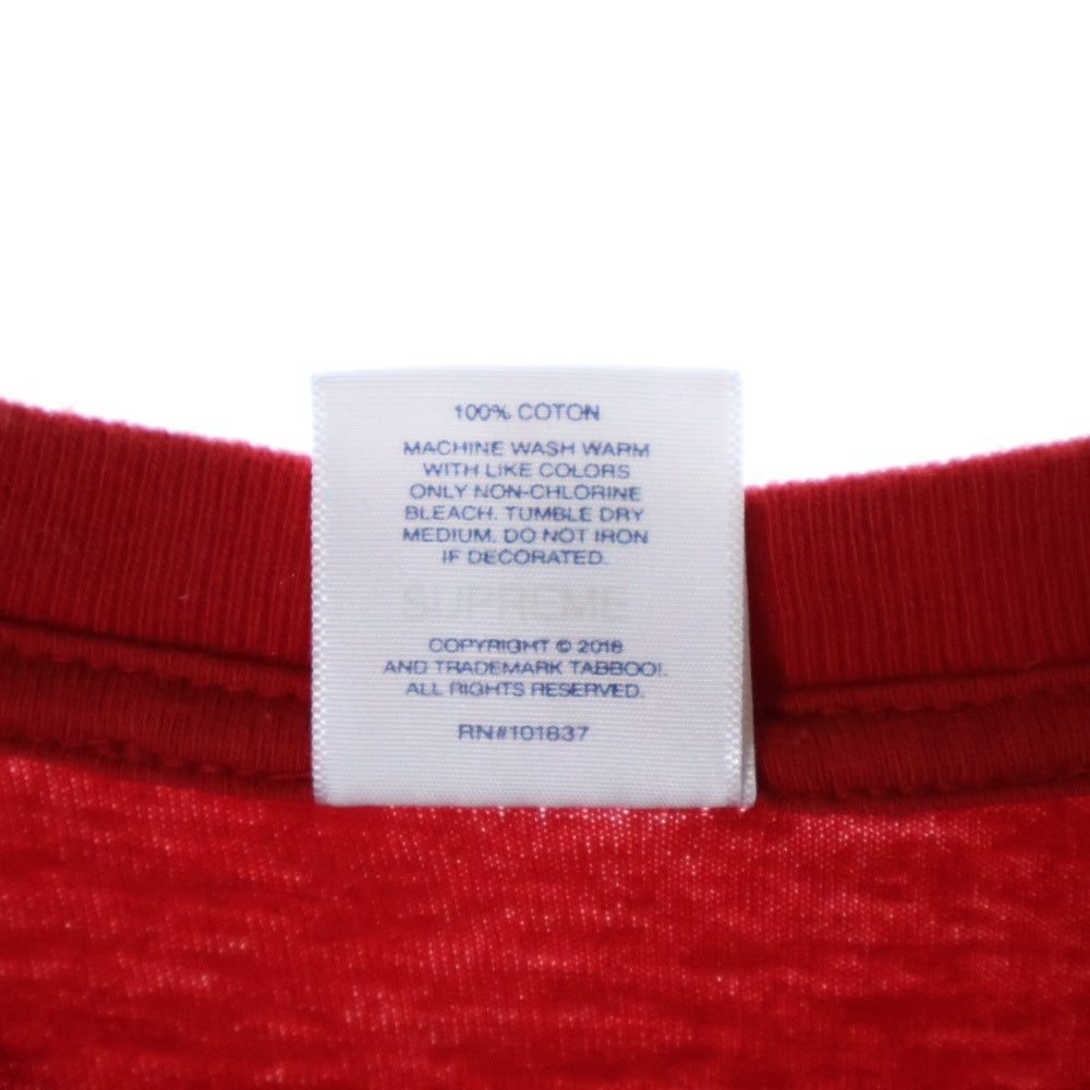 SUPREME(シュプリーム) 18AW Group Tee グループ フロントプリント 半袖Tシャツ カットソー レッド