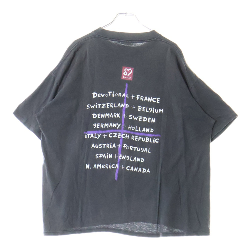 VINTAGE(ヴィンテージ) 90s DEPECHE MODE Devotional World Tour プリント 半袖Tシャツ カットソー