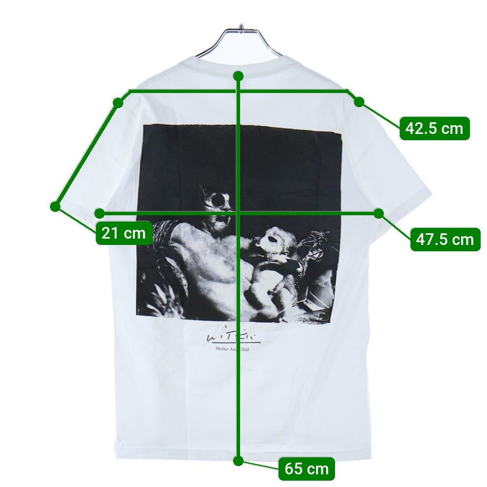 SUPREME(シュプリーム) 20AW Joel-Peter Witkin Mother and Child Tee バック フォトプリント 半袖 カットソー Tシャツ ホワイト