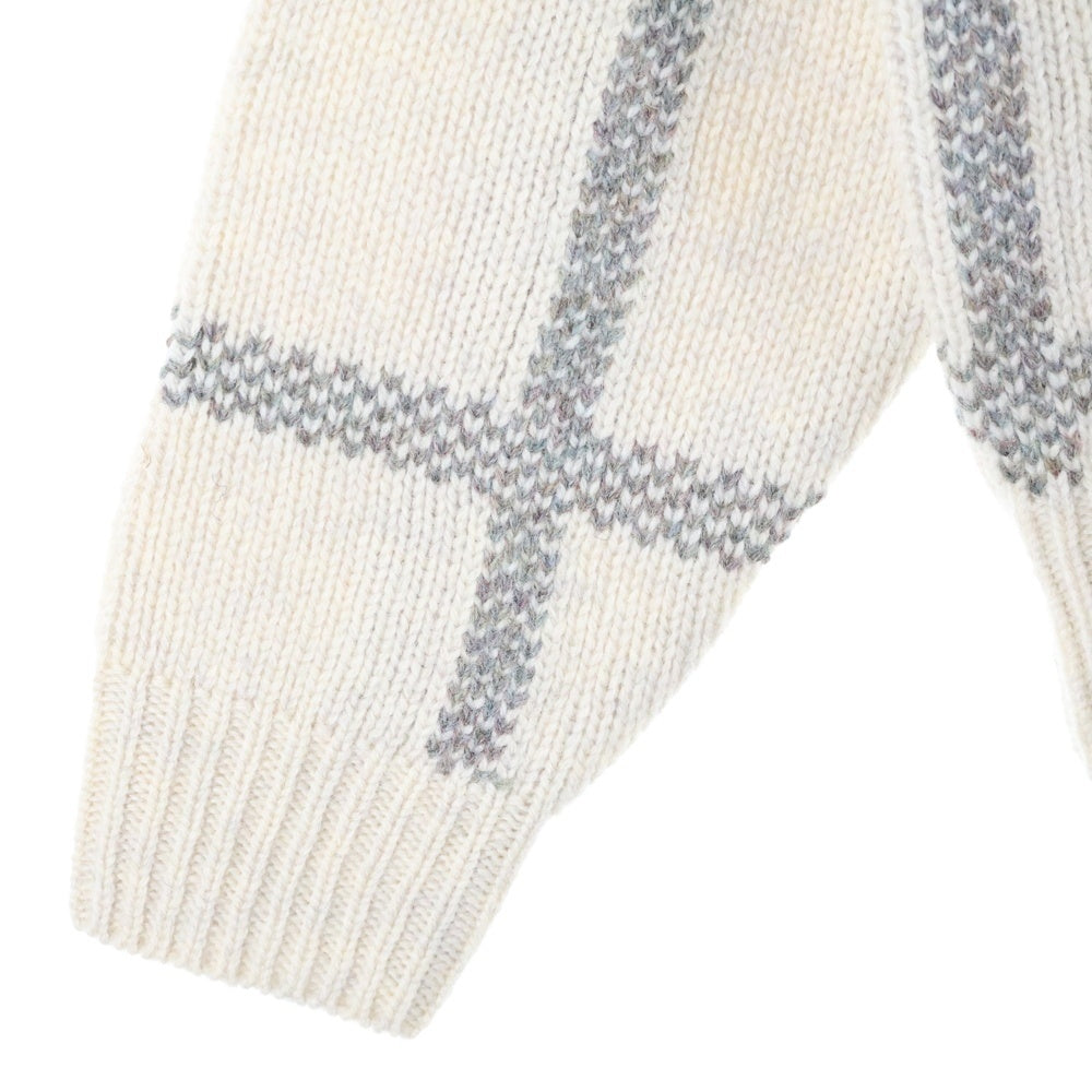 HUMAN MADE(ヒューマンメイド) Animal Half Zip Knit Sweater アニマル総柄 ハーフジップ ニット セーターHM28CS015