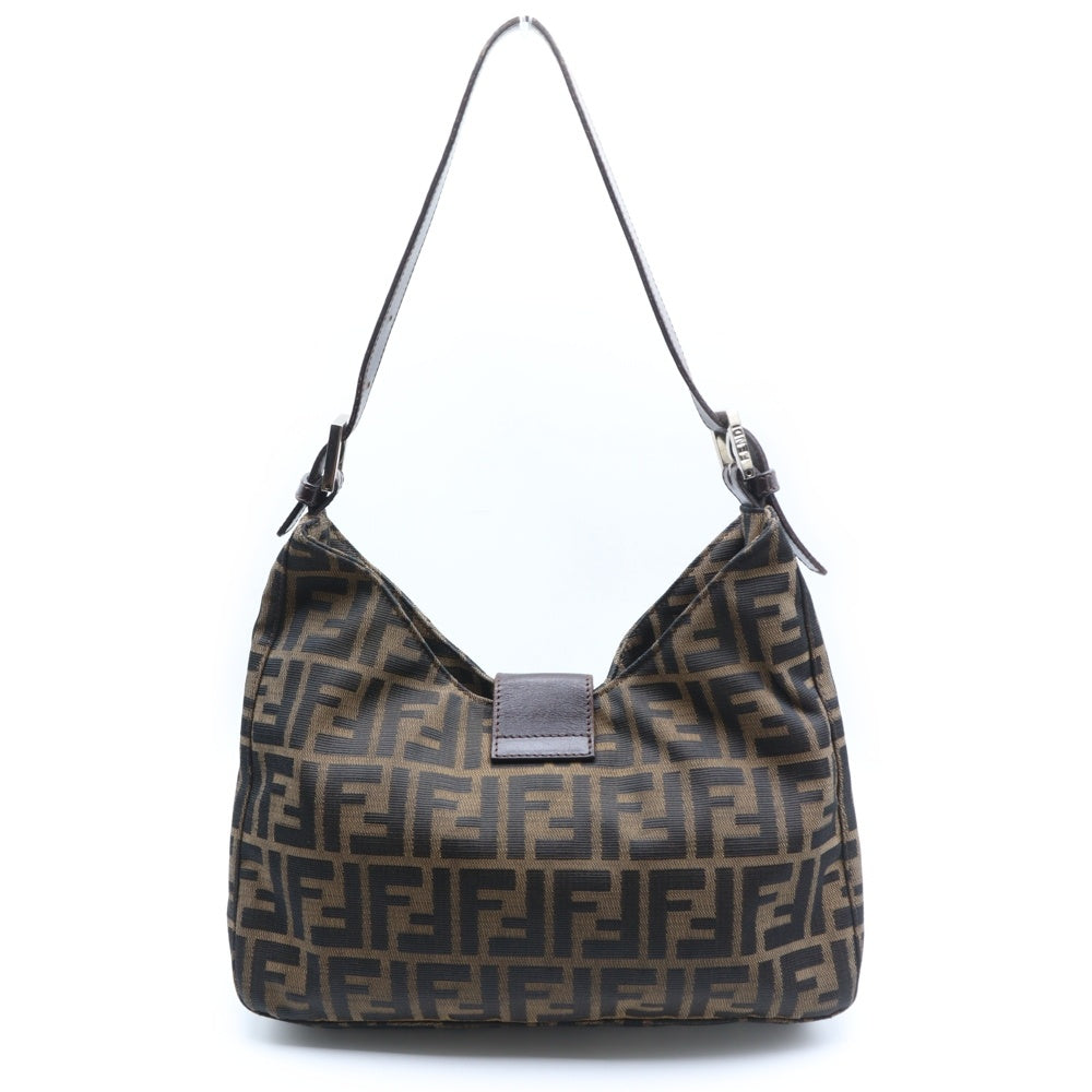 FENDI(フェンディ) ズッカ FFロゴ マンマバケット ワンショルダーバッグ ハンドバッグ ブラウン 26569
