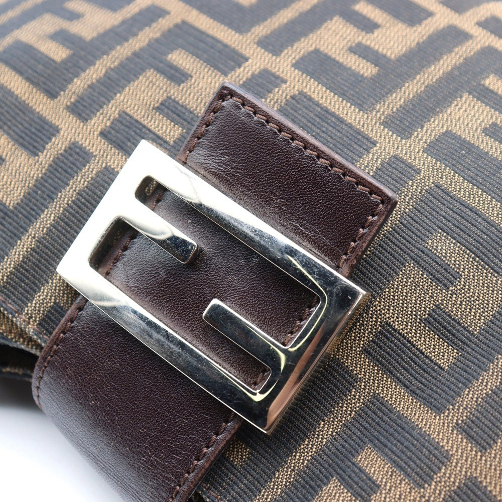 FENDI(フェンディ) ズッカ FFロゴ マンマバケット ワンショルダーバッグ ハンドバッグ ブラウン 26569